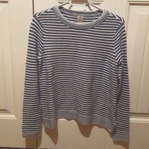 Tristan, striped knit sweater***